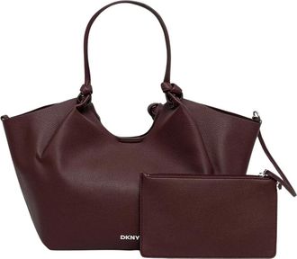 DKNY Paula Medium Commuter Tote - Bags - Mujer - P&uacute;rpura - ONE SIZE