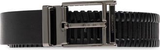 Ferragamo Verstelbare Riem - Heren - Riemen - Zwart - 90 CM - Leer - Accessoires