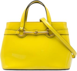 Gucci Pre-owned Gucci Patent Bright Bit Satchel Ladies SI4T1K8VFVM23OGE