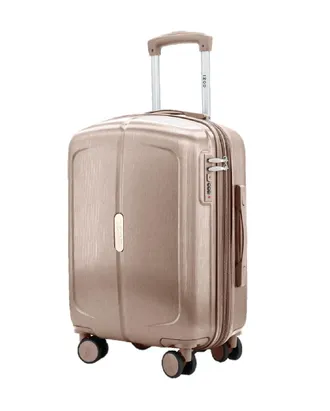 Izod Mateo Travel 3 Piece Luggage Set - Durable ABS Hard Shell with 360&deg; Wheels and Combo Lock