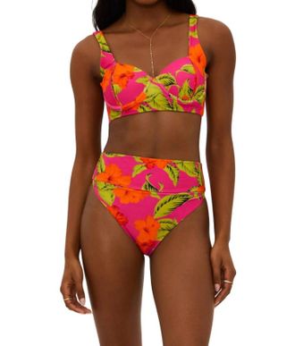 Beach Riot Highway Bottom In Hibiscus Sunset