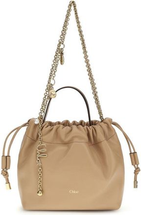 Chlo&eacute; Beige Lamb Ovis Aries Aries Shoulder Womens Bag