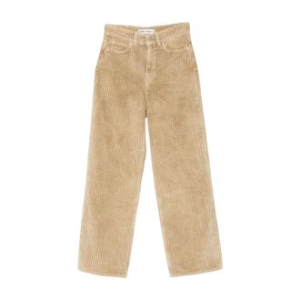 Our Legacy Broeken, Dames, Beige, XS, Katoen, Full Cut Broeken