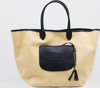 Longchamp Borsa Le Pliage Collection L Longchamp in rafia e pelle