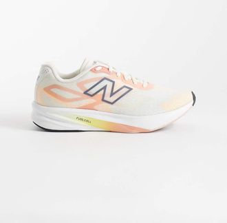 New Balance Flite-R - Sneakers da corsa da donna bianche e arancioni-Bianco