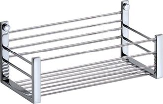 Cosmic Shower Caddy Basket, 25cm, Chrome, Wall Mounted, Architect Collection