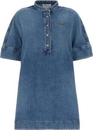 Givenchy Womens Denim Dress - Blue Cotton - Size EU 38 (Womens)