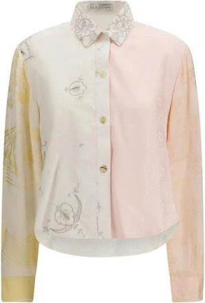 E.L.V. Denim Casual Shirts - Dames - Overhemden - Veelkleurig - XS - Overhemden