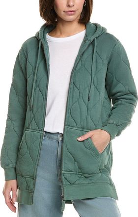 Horizon Horizon Garment-Dyed Onion Quilted French Terry Jacket