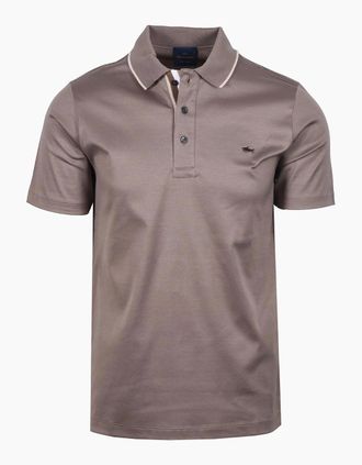 Paul & Shark Mens Paul & Shark POLO MUSHROOM - Tan - Size: 38