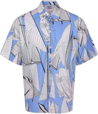 Msgm M. S.G. M. Msgm Shirt in Cotton