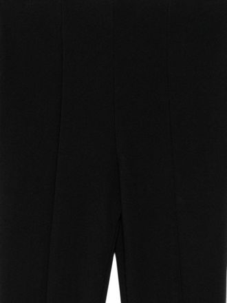 032c Ribbed Texture Leggings - Black