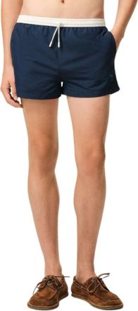 Ami Navy Blue Swim Shorts