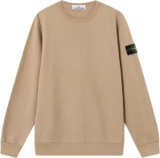 Stone Island Light Beige Crew Neck Sweatshirt