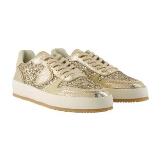 Philippe Model Nice Low Sneaker - Gold