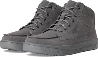 Keen Gibson Boots (Soft Toe) Mens Work Boots Steel Grey/Steel Grey : 11.5 D - Medium, Leather