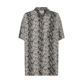 One Teaspoon Camisa Midh Snake - Blouses & Shirts - Mujer - Gris - 2XS