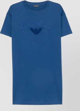 Emporio Armani crew neck short sleeve beach layering top
