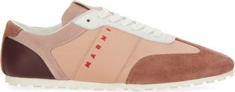 Marni Pink Color Block Sneakers