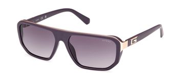 Guess GU00124 82A Mens Sunglasses Purple Size 59