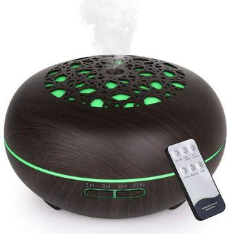 OEM Difusor De Aceites Esenciales De 550 Ml Con Control Remoto, Difusor De Aceites Esenciales El&eacute;ctrico Y Humidificador Para El Hogar, La Oficina, El Dorm
