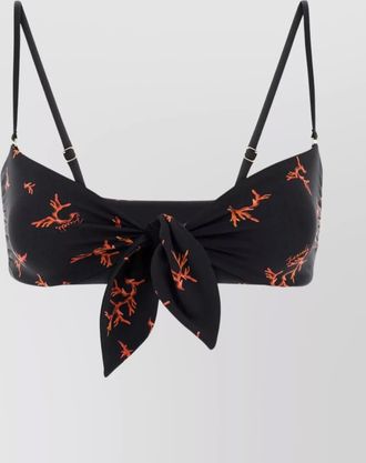 Fendi printed bikini top