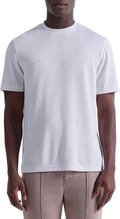 Bugatchi Orville Crewneck T-Shirt in White at Nordstrom, Size Xx-Large