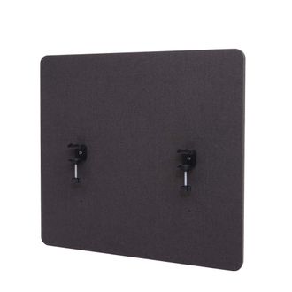 Hhg Nunca Usado] Separador Ac&uacute;stico De Escritorio Hhg 943, Pantalla De Privacidad De Oficina Tablero De Anuncios De Escritorio, Doble Pared De Tela/textil