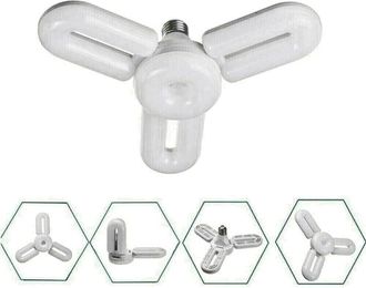 Trade Shop Trade Shop Traesio - Trade Shop - Lampada Lampadario Deformabile Lampadina Led 35w 6500k 3 Vie Bianca E27 Ccl-3+1