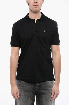 Diesel RED TAG Solid Color T-SMITH-DOVAL-PJ Polo Shirt with Oval-D size Xs