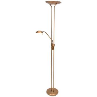Steinhauer Steinhauer - Mexlite - L&aacute;mpara De Pie - Biron - Bronce - Vidrio Metal