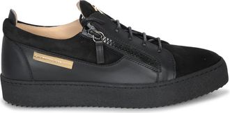Giuseppe Zanotti Zwarte Sneakers - Heren - Sneakers - Zwart - 44 EU - Schoenen