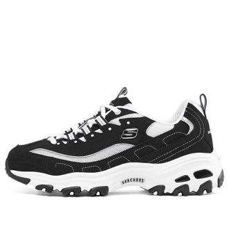 Skechers (WMNS) Skechers Dlites 1.0 Black White 896121-BKW