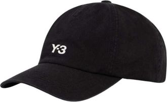 Yohji Yamamoto Dad Cap - Heren - Petten - Zwart - S/M - Katoen - Accessoires