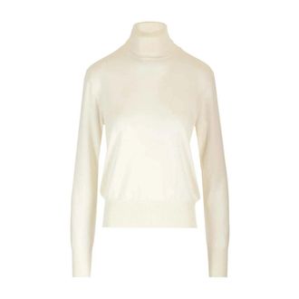 Forte_Forte Superfine Merino Turtleneck - female - Forte Forte - Turtlenecks - White - S - Knitwear