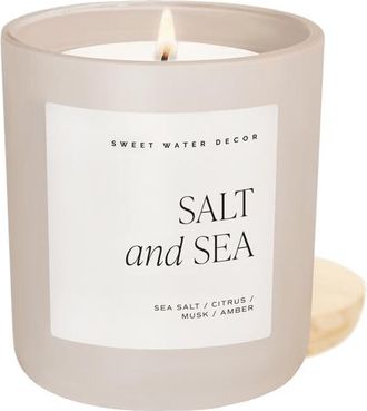 Sweet Water Decor 15oz Matte Jar Candle - Sweet Scents in Mango & Coconut at Nordstrom
