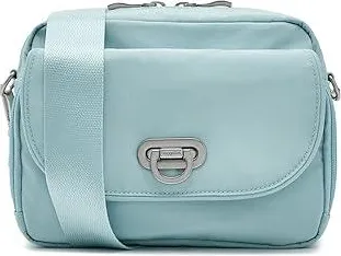Baggallini Coastal Flip Lock Camera Bag Crossbody Cross Body Womens Handbags Pool