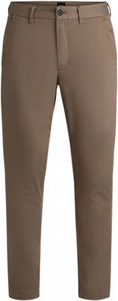 HUGO BOSS H-Kaiton - Heren - Chinos - Bruin - 2XL - Broeken