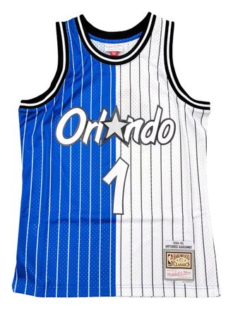 Mitchell & Ness split swingman jersey - Blue