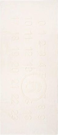 Maison Margiela Home, unisex, Beige, ONE Size, Katoen, Strandlaken