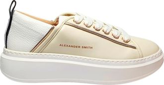 Alexander Smith Pelle Sneaker - Dames - Sneakers - Wit - 37 EU - Schoenen