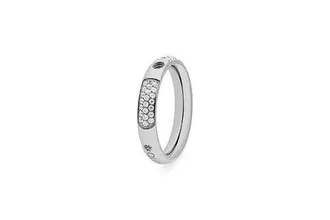 Qudo Basic Ring Small Deluxe in Silver at Nordstrom, Size 8.5