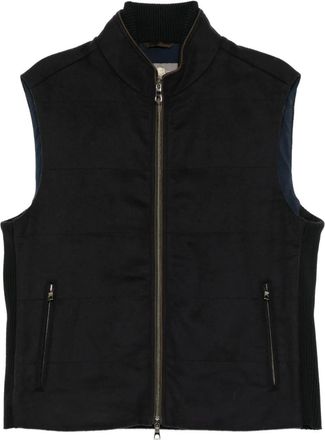 N.Peal Belgravia gilet - Blue