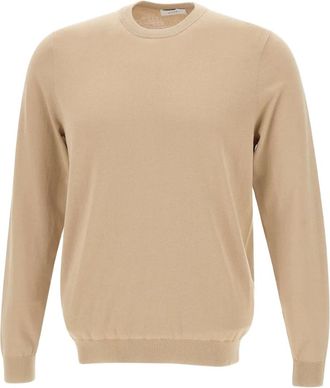 Diktat ribbed-edge cotton sweater - men - Cotton - XXXL - Neutrals