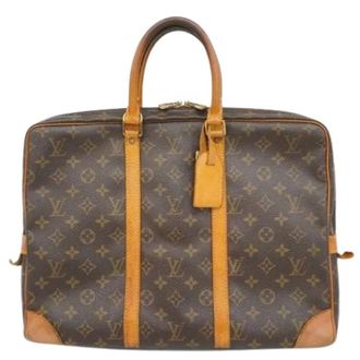 Louis Vuitton Pre-owned Handbags, male, Brown, Size: ONE SIZE Pre-owned Vintage Briefcase