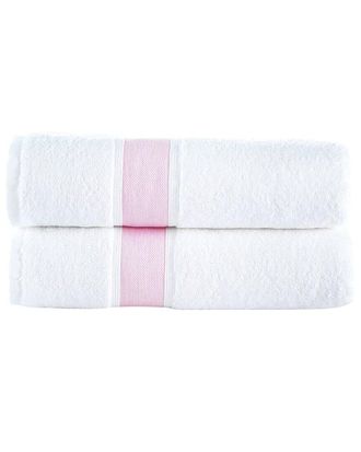 Brooks Brothers Ottoman Rolls 2Pc Bath Towels