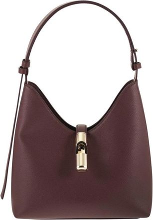 Furla Goccia Hobo Bag - Dames - Schoudertassen - Bruin - ONE Size - Leer - Tassen