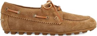 Hogan Brown Suede Loafers