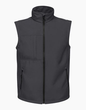 Regatta Mens Regatta Professional Mens Softshell 3 Layer Body Warmer - Grey - Size: 44/Regular
