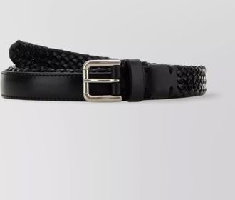 Dolce & Gabbana woven leather belt